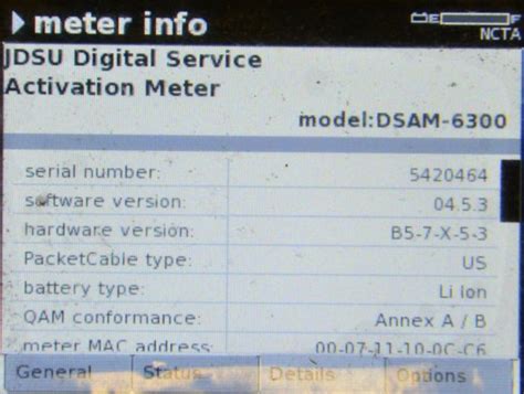 Demo Viavi JDSU DSAM 6300 XT Rev Fwd Sweep Cable Meter Docsis 3 0 Annex