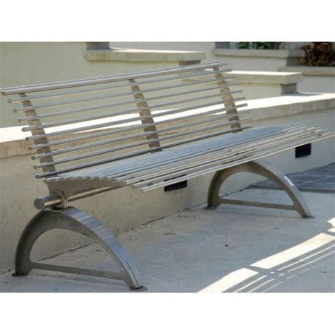 Machine Made Stainless Steel Outdoor Bench at Best Price in Delhi | D ...