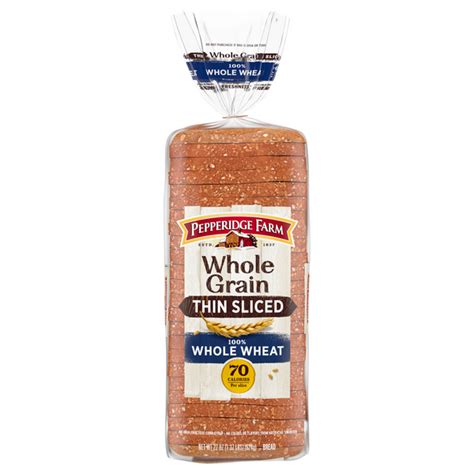 Save On Pepperidge Farm Whole Grain Bread 100 Whole Wheat Thin Sliced