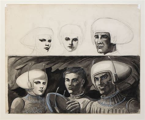 Space People | Art On Paper