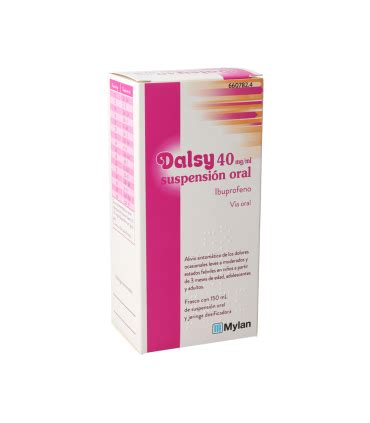 DALSY 40 Mg Ml SUSPENSION ORAL 1 FRASCO 150 Ml