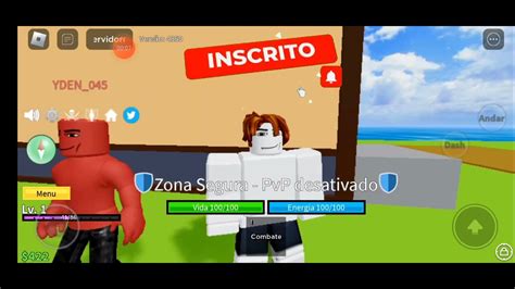 COMECEI A JOGAR BLOX FRUTS E OLHA O QUE ACONTECEU YouTube