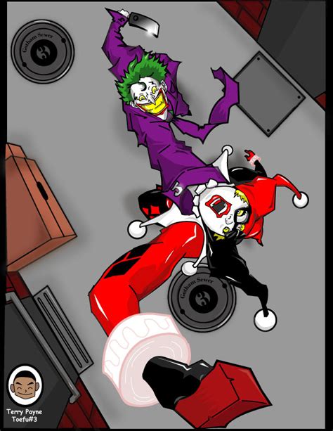 Harley Quinn VS The Joker O.o by toefu333 on DeviantArt