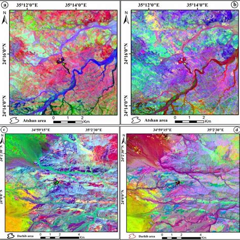 The FCC Of Principal Component Analysis A Landsat 8 RGB PC1 PC2