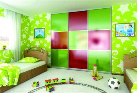 Шкаф в маленькую детскую комнату – модульная белая мебель для двоих ...