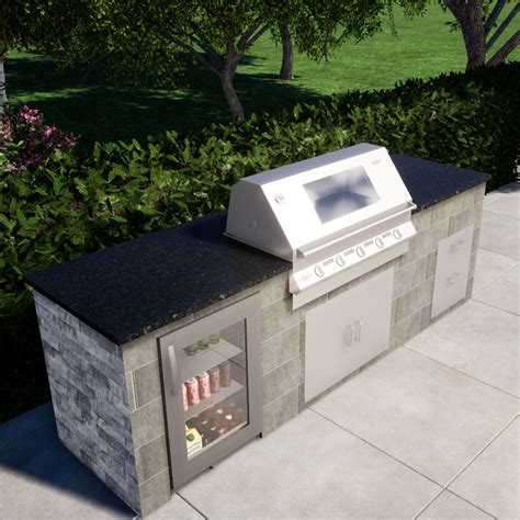 Napoleon Perth Fibercrete Outdoor Kitchen Beds Bbq Centre