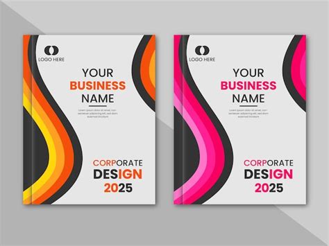 Premium Vector Corporate Book Cover Design Template Vector Design