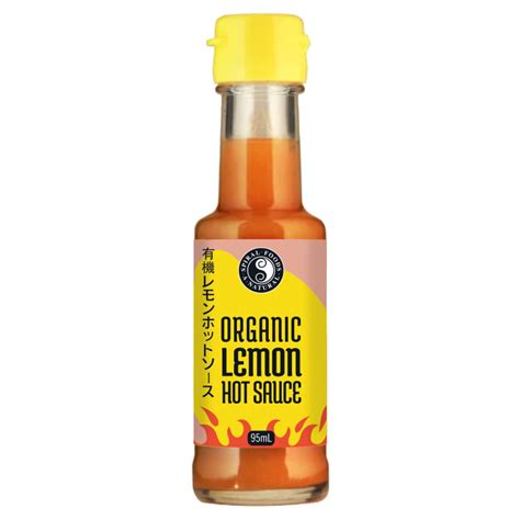 Organic Lemon Hot Sauce Spiral Foods
