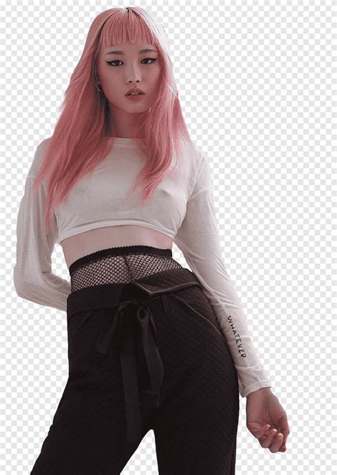 Fernanda Ly Mujer Con Top Blanco Png PNGEgg