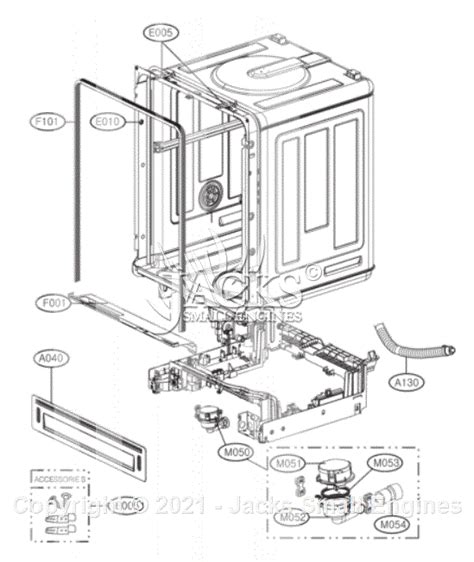 LG LDF7551ST Parts Diagram For Accessories