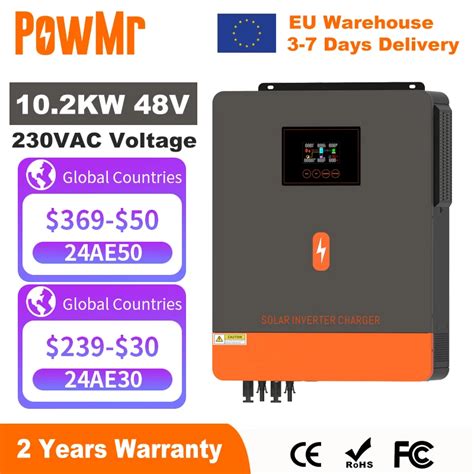 Eu Stock Powmr Kw Hybrid Solar Wechsel Richter V V Am Netz