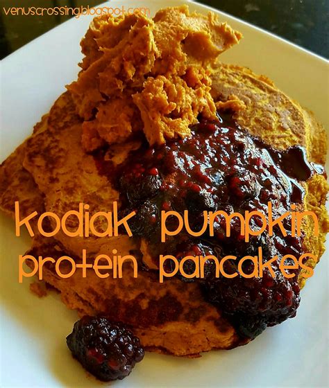 Venus Crossing With Liss Kodiak Pumpkin Protein Pancakes With Pumpkin