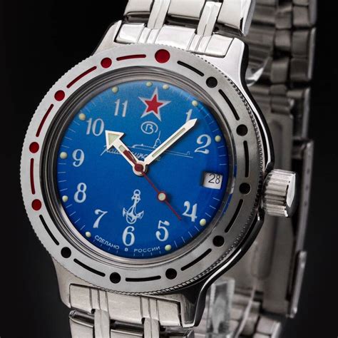 Vostok Komandirskie Taucheruhr M Automatik B Russische