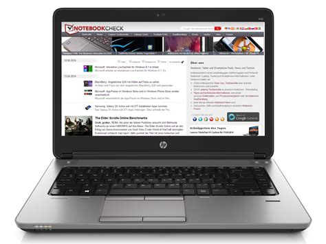 Review HP ProBook 645 G1 Notebook NotebookCheck Net Reviews