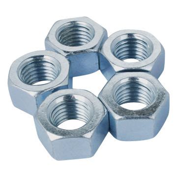 Buy Wholesale China Din 934 Gr6 Hex Nuts With Zinc Plating Carbon