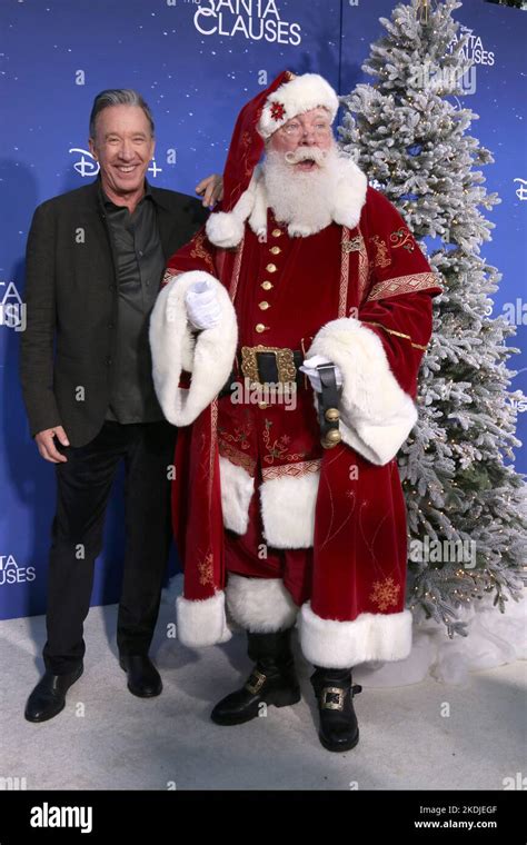 Los Angeles Nov 6 Tim Allen Santa Claus At The Santa Clauses