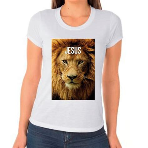 Camiseta Leao De Juda Jesus Gospel Camisa Roupa C No Elo Clash