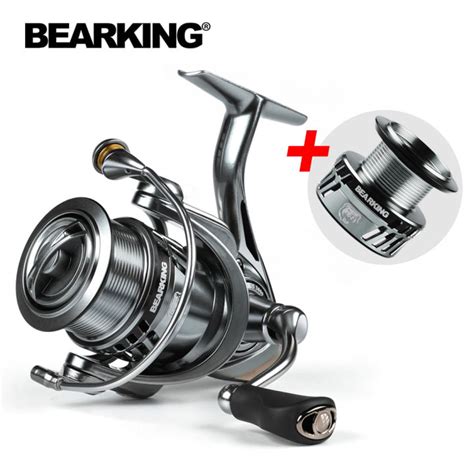 BEARKING Classic Zeus Series CNC Handle Lightweight Fishing Reel Gear ...