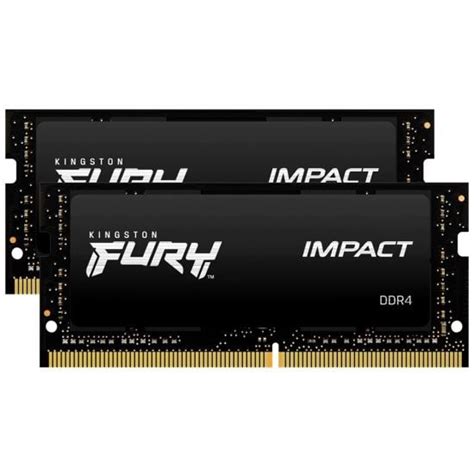 16GB 3200MHz DDR4 RAM Kingston HyperX Impact notebook memória CL20