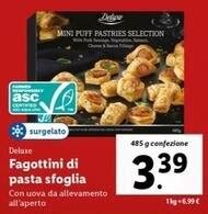 Deluxe Fagottini Di Pasta Sfoglia Offerta Di Lidl