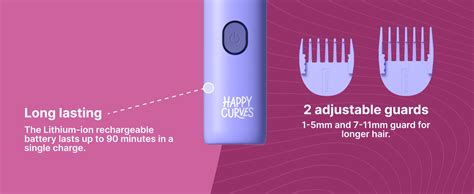 Amazon HAPPY CURVES Smoothie Bikini Trimmer Electric Razor For Women Waterproof Hair