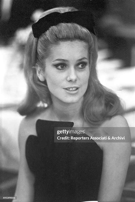 French Actress Catherine Deneuve At The Paris Opera Gala For The