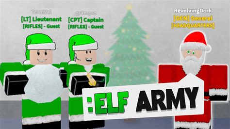 I Spawned 100 Elves To TAKEOVER The Roblox British Army YouTube