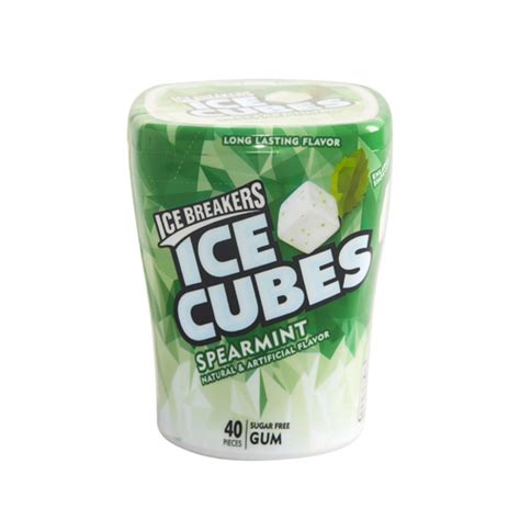 Ice Breakers Ice Cubes Spearmint Gum 40 Ct Shipt