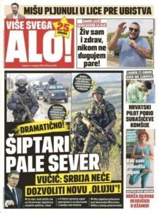 Foto Portadas De Los Peri Dicos Serbios Sobre La Situaci N En Kosovo Y