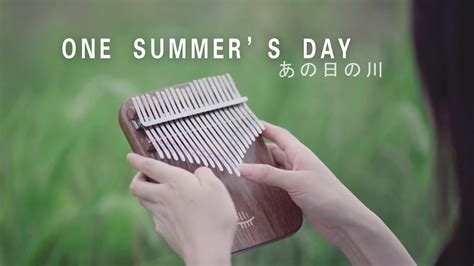 Spirited Away One Summer S Day Kalimba Cover April Yang