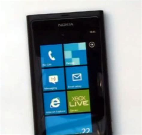 Nokia Sea Ray Phone Runs Windows Phone Mango Leaked By Stephen Elop