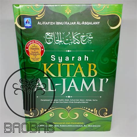 Jual Buku Kitab Syarah Kitab Al Jami Pustaka Arafah Shopee Indonesia