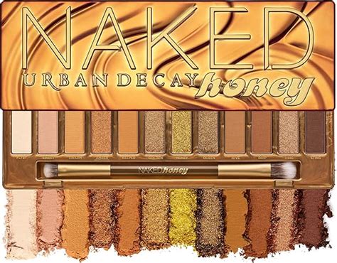 URBAN DECAY Naked Honey Eyeshadow Palette 12 Golden Neutral Shades