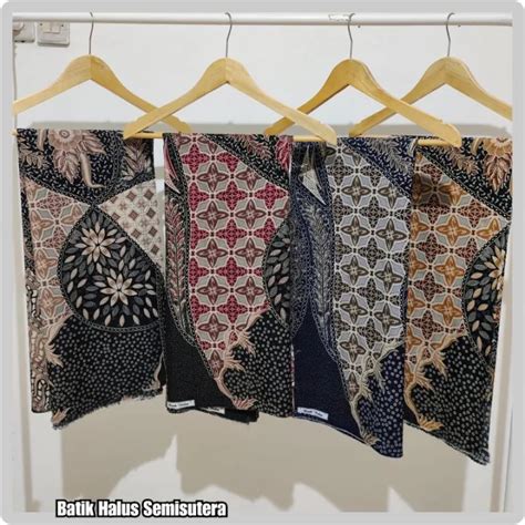 Kain Bahan Batik Semi Sutra Lazada Indonesia