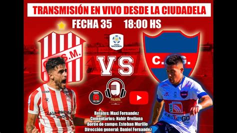 En Vivo San Martin T Vs Guemez Se Fecha Primera Nacional