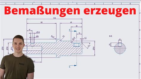 Ptc Creo Tutorial Für Anfänger Creo Zeichnung Bemaßungen Erzeugen