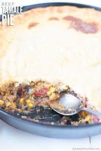 Beef Tamale Pie - Easy, One-Pot Meal in Less Than an Hour