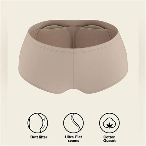 Leonisa Intimates Sleepwear Nwt Leonisa Magic Instant Butt Lift Padded Panty In Nude