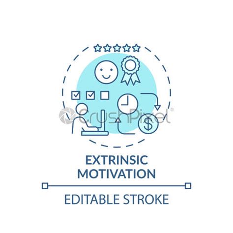 Extrinsic Motivation Concept Icon Stock Vector Crushpixel