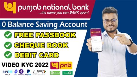 Punjab National Bank Zero Balance Account Opening Online Pnb