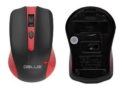 Ripley MOUSE INALÁMBRICO ÓPTICO DE 3 BOTONES COLOR ROJO PS