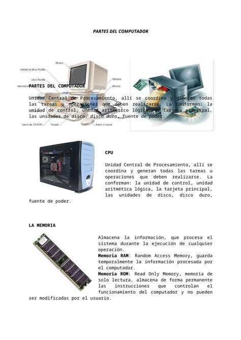 Doc Partes Del Computador Dokumen Tips