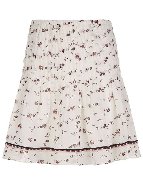 Ulla Johnson Amalia Silk Skirt In Gardinia ModeSens Ulla Johnson