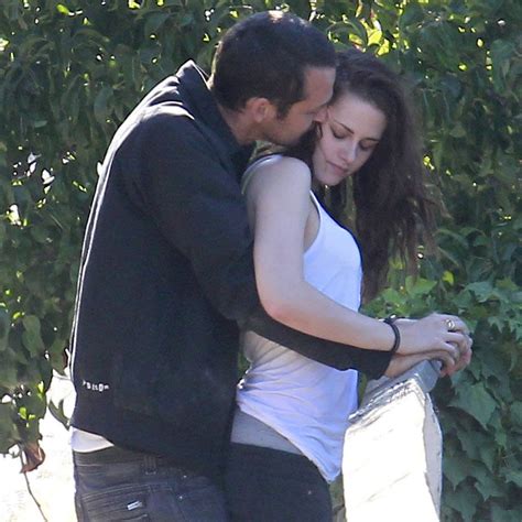 Kristen Stewart And Rupert Sanders Kissing Pictures POPSUGAR Celebrity