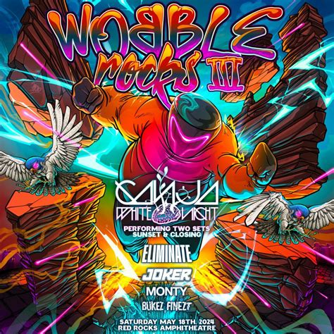 Ganja White Night Drops Heavy Lineup For Wobble Rocks Iii Edm Identity