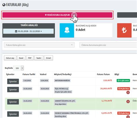 Yeni Satış Faturası Oluşturma Mor Kasa Online Ön Muhasebe