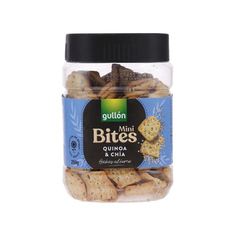 Gullon Mini Bites Quinoa Chia 250g Shopee Singapore