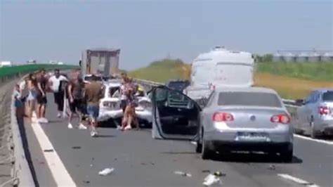 Nc Un Accident Pe Autostrada Soarelui Mai Multe Persoane Au Fost R Nite