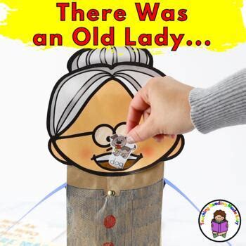 There was an old lady who swallowed a Fly Craft Activity - Old Lady ...