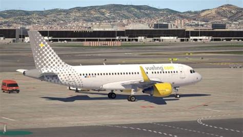 Vueling Airlines EC MIQ Livery For ToLiss Airbus A319 CFM New